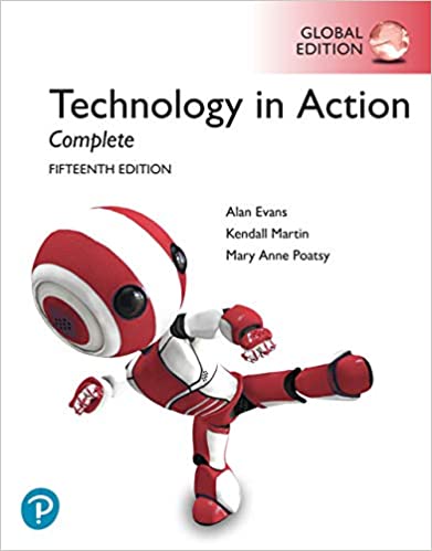Technology In Action Complete, Global Edition (15th Edition) [2019] - Original PDF
